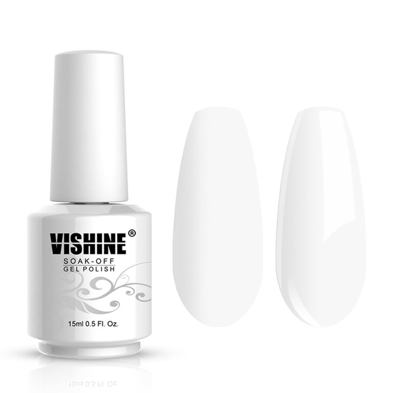 Vishine Nail Art UV LED Lamp Gel Polish Long-lasting Manicure Kit 4 Colors Set C183 - Image 5
